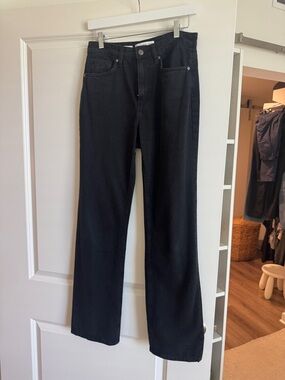 Mango mathilda Straight-Leg Jeans in black